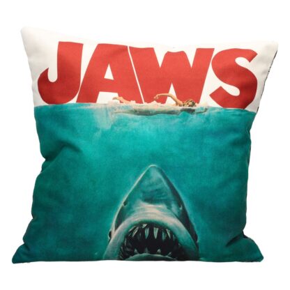 Jaws Kissen Poster Collage 45 cm