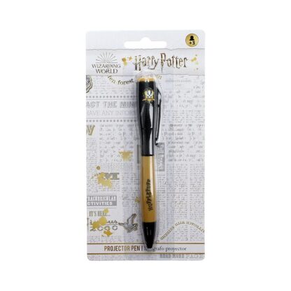 Harry Potter Kugelschreiber mit Licht-Projektor Hufflepuff – Bild 3