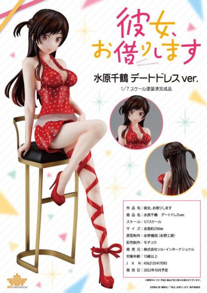 Rent-a-Girlfriend PVC Statue 1/7 Chizuru Mizuhara Date Dress Ver. 23 cm – Bild 7