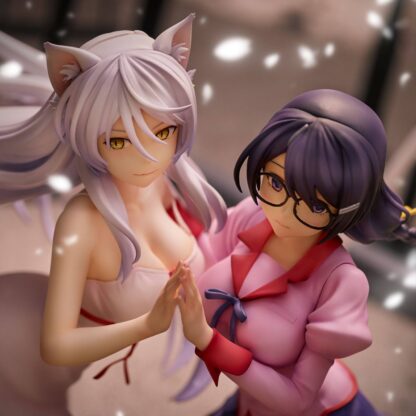 Nekomonogatari Monogatari Series PVC Statuen Tsubasa Hanekawa Set (re-run) 19 cm – Bild 4