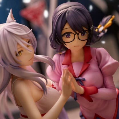 Nekomonogatari Monogatari Series PVC Statuen Tsubasa Hanekawa Set (re-run) 19 cm – Bild 6