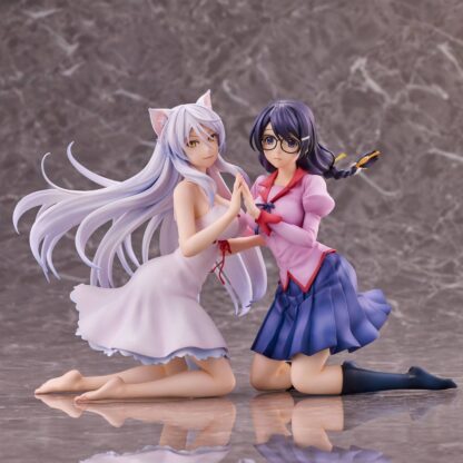 Nekomonogatari Monogatari Series PVC Statuen Tsubasa Hanekawa Set (re-run) 19 cm – Bild 10