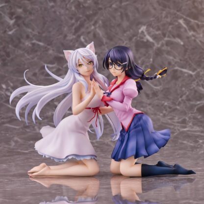 Nekomonogatari Monogatari Series PVC Statuen Tsubasa Hanekawa Set (re-run) 19 cm – Bild 15