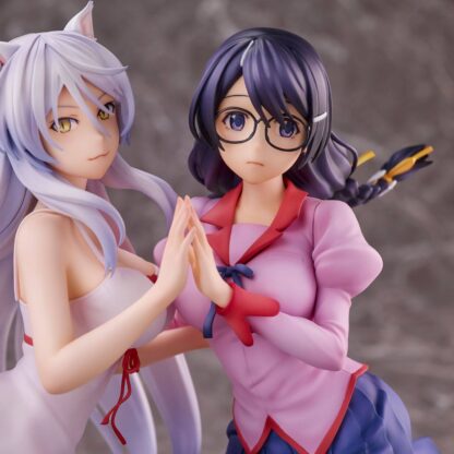 Nekomonogatari Monogatari Series PVC Statuen Tsubasa Hanekawa Set (re-run) 19 cm – Bild 18