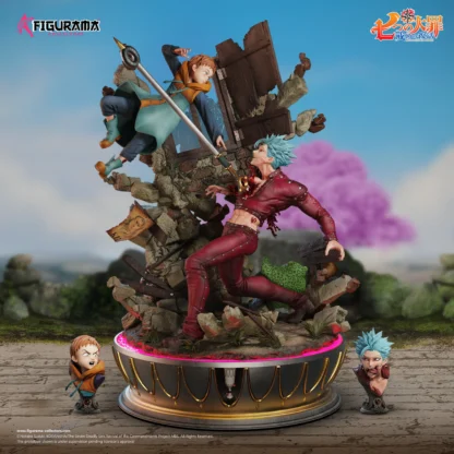 Seven Deadly Sins: Ban VS King Statue 53 cm