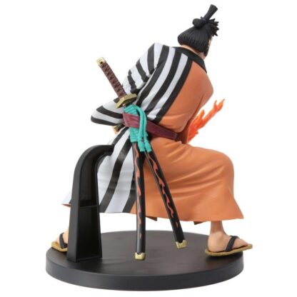 One Piece Kin'emon Battle Record Posing Series Statue 16cm – Bild 3