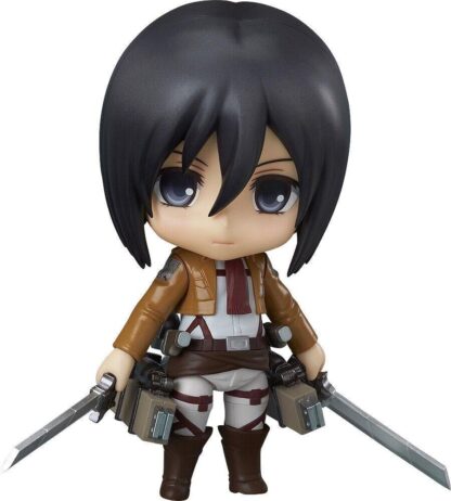 Attack on Titan Nendoroid Actionfigur Mikasa 10 cm - SEALED OVP - Original