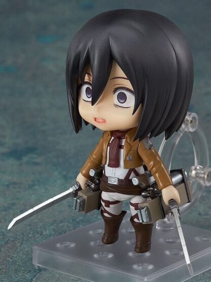 Attack on Titan Nendoroid Actionfigur Mikasa 10 cm - SEALED OVP - Original – Bild 5