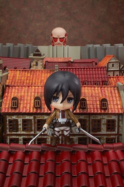 Attack on Titan Nendoroid Actionfigur Mikasa 10 cm - SEALED OVP - Original – Bild 10