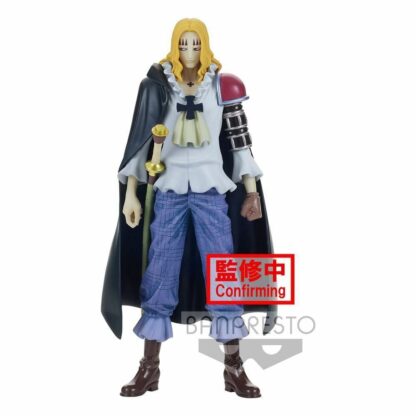 BANPRESTO One Piece DXF Grandline Men Wanokuni Basil Hawkins - SEALED OVP - Original Statue 17 cm