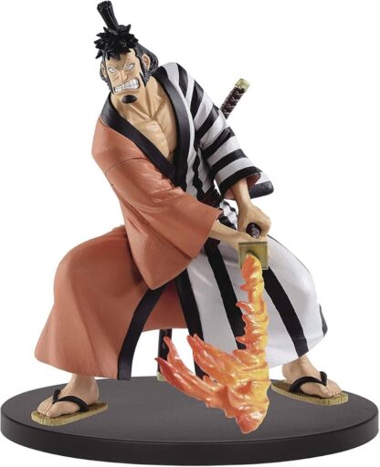 One Piece Kin'emon Battle Record Posing Series Statue 16cm