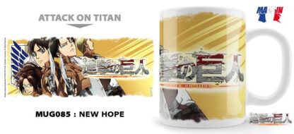 Attack on Titan Tasse New Hope- SEALED OVP - Original