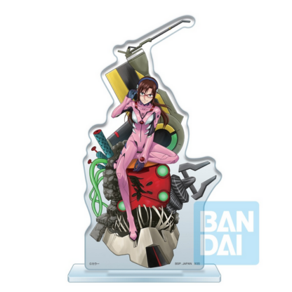 Neon Genesis Evangelion Ichiban Kuji Statue Ichibansho Acrylic Stand Operation Started! Mari Makinami illustrious