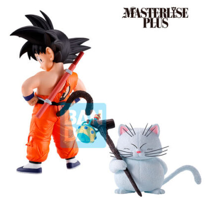 Dragon Ball The Lookout Above the Clouds Son Goku & Korin Ichibansho Statue 15cm