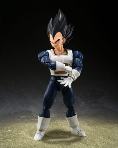 Dragon Ball S.H. Figuarts Actionfigur Vegeta Old Battle Clothes 14 cm