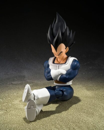 Dragon Ball S.H. Figuarts Actionfigur Vegeta Old Battle Clothes 14 cm – Bild 2