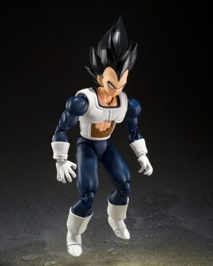 Dragon Ball S.H. Figuarts Actionfigur Vegeta Old Battle Clothes 14 cm – Bild 5