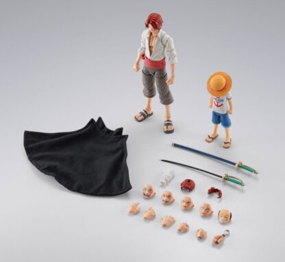 One Piece S.H.Figuarts Actionfiguren 2er-Pack Shanks & Monkey D. Luffy Childhood Ver. – Bild 10