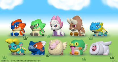 Monster Hunter Figure Builder Sammelfiguren 3 - 5 cm Finger Puppet Monster Hunter Vol. 1 (10) – Bild 2