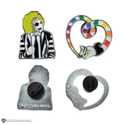 Beetlejuice Ansteck-Pins 2er-Pack Sandworm – Bild 2