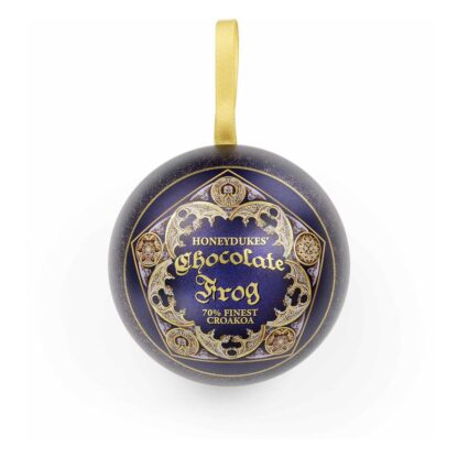 Harry Potter Christbaumschmuck mit Ansteck-Pin Chocolate Frog – Bild 2