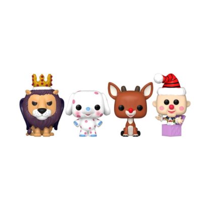 Rudolph Holiday 2024 Pocket POP! Vinyl Schlüsselanhänger 4er-Pack Tree Holiday Box 4 cm – Bild 2