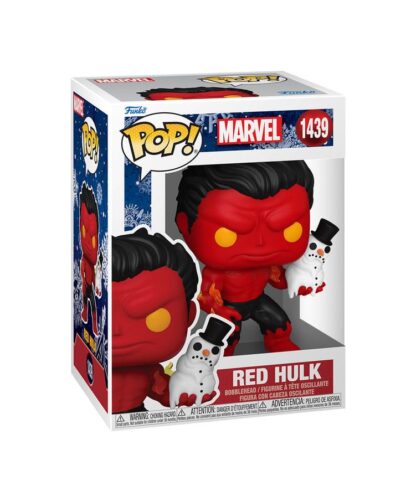 Marvel POP! Vinyl Figur Holiday Red Hulk 9 cm – Bild 2