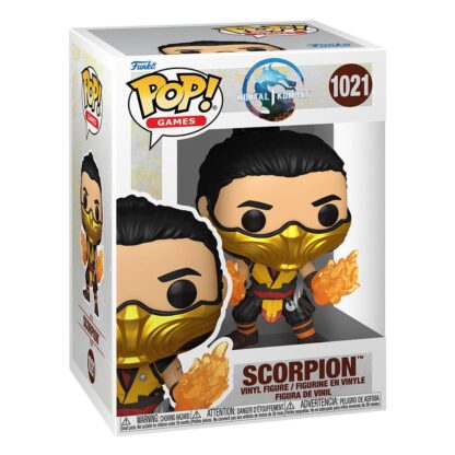 Mortal Kombat POP! Games Vinyl Figur Scorpion 9 cm – Bild 2