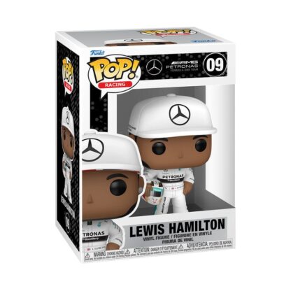 Formula 1 POP! Racing Vinyl Figur Lewis Hamilton w/Helm 9 cm – Bild 2