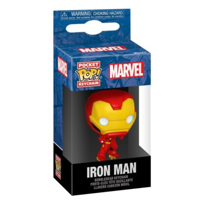 Marvel POP! Vinyl Schlüsselanhänger 4 cm New Classics - Iron Man Display (12) – Bild 2