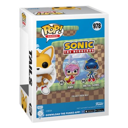 Sonic The Hedgehog POP! Games Vinyl Figuren Tails(Flying)(FL) w/CH 9 cm Sortiment (6) – Bild 5
