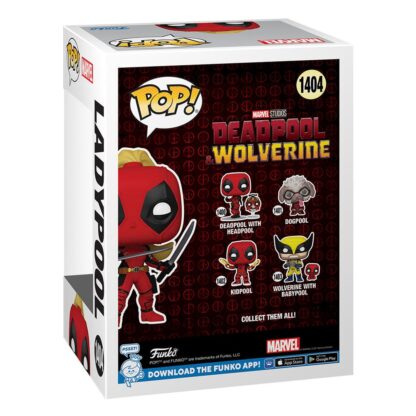 Deadpool 3 POP! Marvel Vinyl Figur Ladypool 9 cm – Bild 3