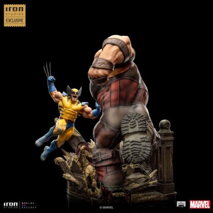 Marvel BDS Art Scale Statue 1/10 Wolverine vs Juggernaut heo EU Exclusive 30 cm – Bild 4