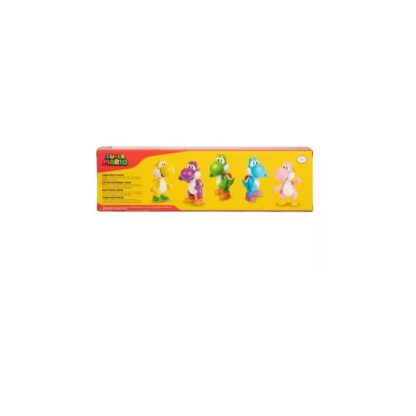 World of Nintendo Super Mario Minifiguren 5er-Pack Yoshi 6 cm – Bild 2