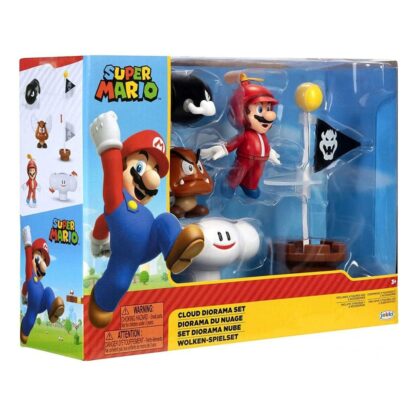 World of Nintendo Super Mario Diorama Set Wolke – Bild 2