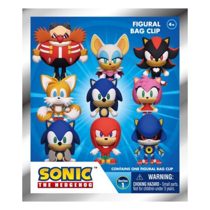 Sonic - The Hedgehog 3D PVC-Taschenanhänger Series 1 Display (24) – Bild 3