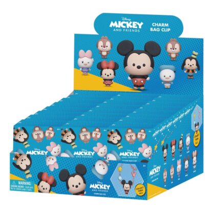 Disney Charm 3D PVC-Taschenanhänger Mickey & Friends Display (24) – Bild 3