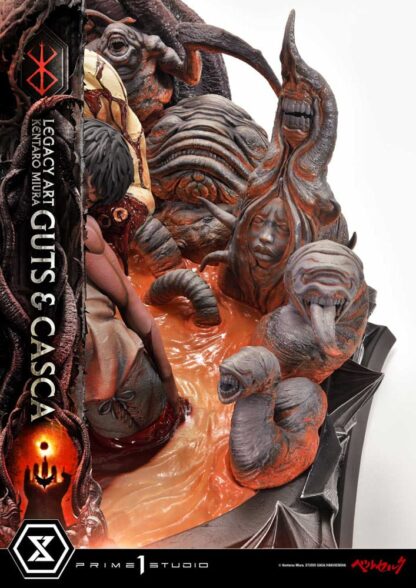 Berserk Ultimate Legacy Art Kentaro Miura Statue 1/4 Guts & Casca Bonus Version 72 cm – Bild 15