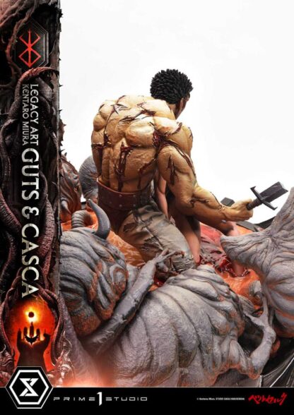 Berserk Ultimate Legacy Art Kentaro Miura Statue 1/4 Guts & Casca Bonus Version 72 cm – Bild 20