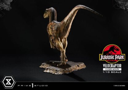 Jurassic Park Prime Collectibles Statue 1/10 Velociraptor Closed Mouth 19 cm – Bild 5