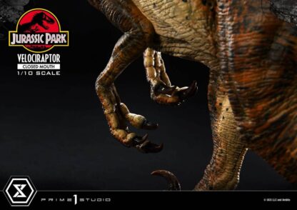 Jurassic Park Prime Collectibles Statue 1/10 Velociraptor Closed Mouth 19 cm – Bild 9