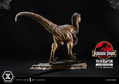 Jurassic Park Prime Collectibles Statue 1/10 Velociraptor Closed Mouth 19 cm – Bild 12