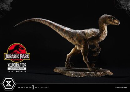 Jurassic Park Prime Collectibles Statue 1/10 Velociraptor Closed Mouth 19 cm – Bild 14