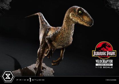 Jurassic Park Prime Collectibles Statue 1/10 Velociraptor Closed Mouth 19 cm – Bild 20