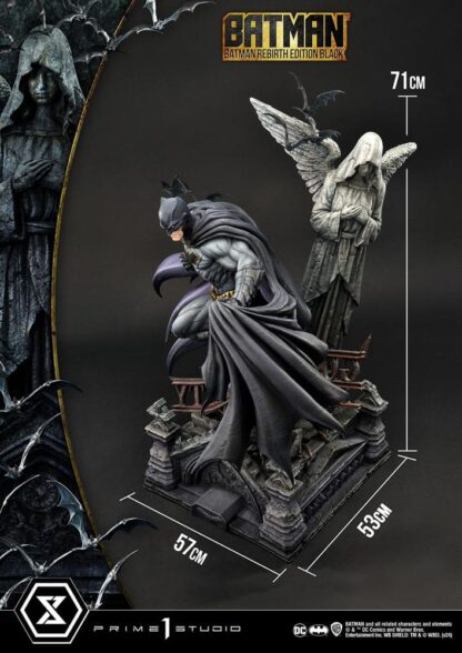 Batman Ultimate Premium Masterline Series Statue 1/4 Batman Rebirth Edition Black 71 cm – Bild 3