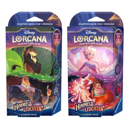 Disney Lorcana TCG Himmelsleuchten Starter Decks Display (8) *Deutsche Edition* – Bild 2