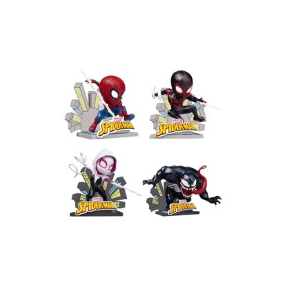 Marvel Hero Box Attack Series Minifiguren Spider-Man 8 cm Display (6)