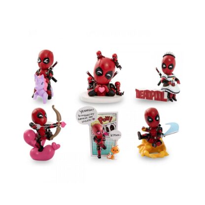 Marvel Hero Box Classic Series Minifiguren Deadpool 8 cm Display (6)