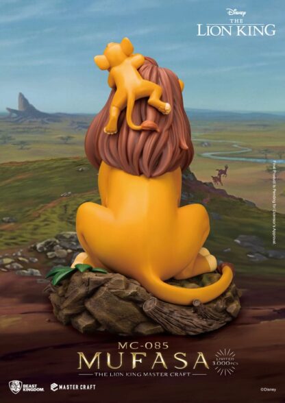 Disney Master Craft Statue Der König der Löwen Mufasa 36 cm – Bild 4