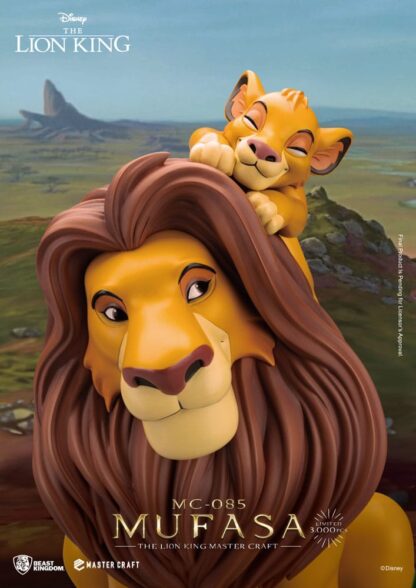 Disney Master Craft Statue Der König der Löwen Mufasa 36 cm – Bild 7